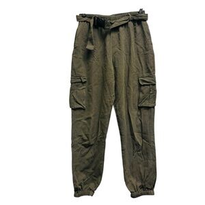 PrettyLittleThing Belted Cargo Joggers